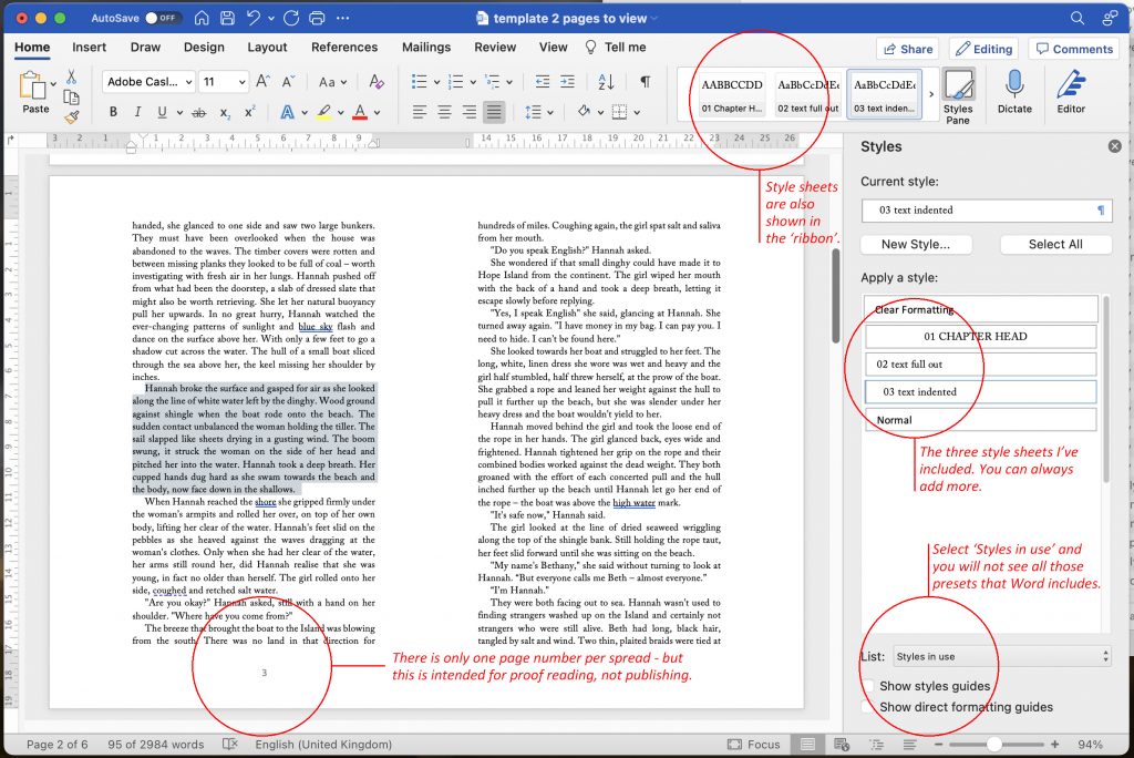 paperback simulation